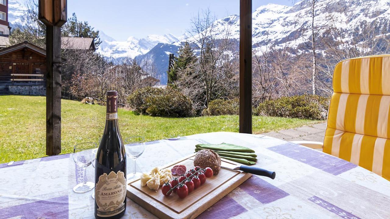 Chalet Steingaertli 1 Wengen Ngoại thất bức ảnh