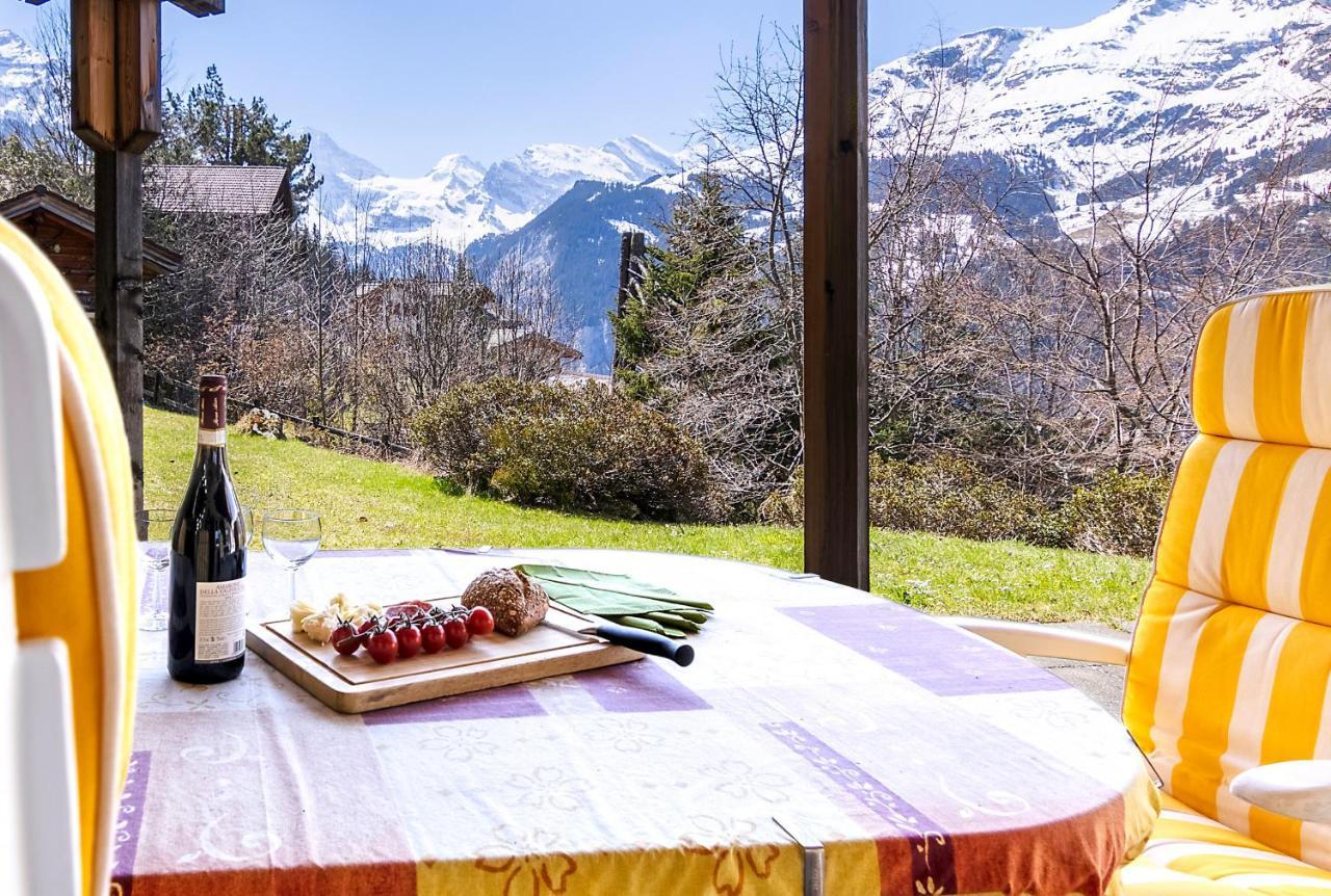 Chalet Steingaertli 1 Wengen Ngoại thất bức ảnh